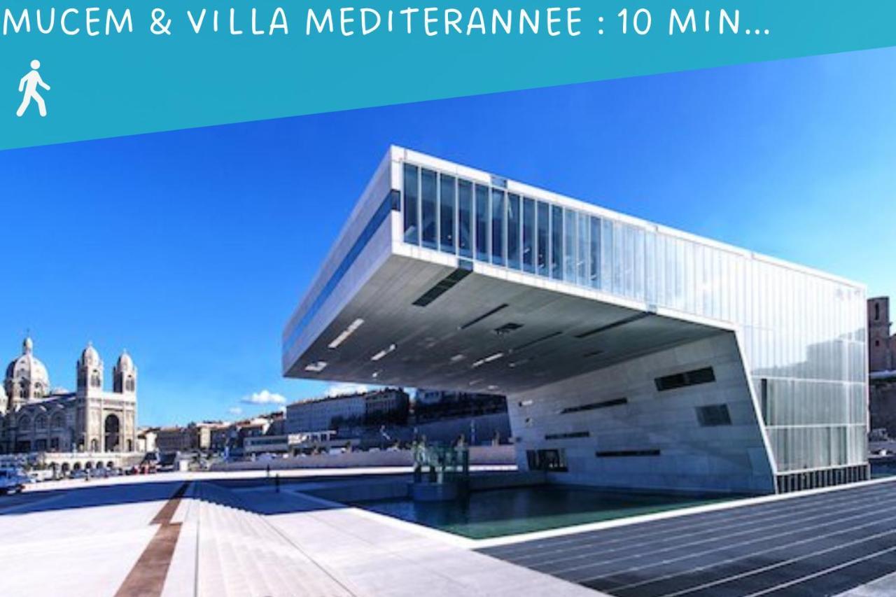 Park & Suites -Wifi-Netflix-Vue Marselha Exterior foto
