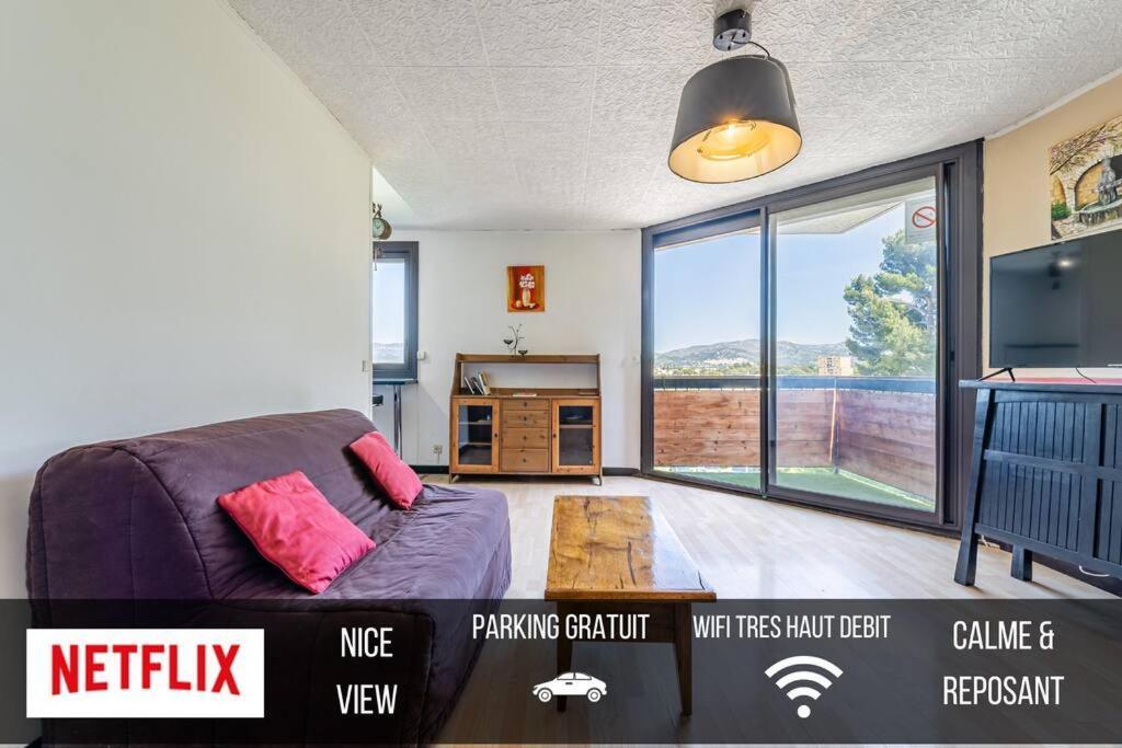 Park & Suites -Wifi-Netflix-Vue Marselha Exterior foto